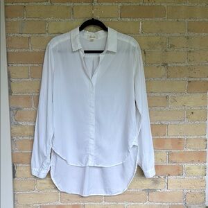 Bella Dahl White Button Down Shirt